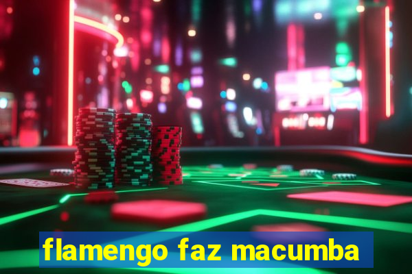 flamengo faz macumba