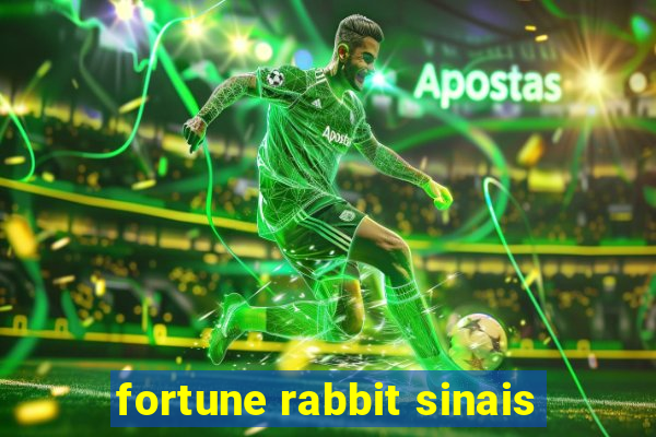 fortune rabbit sinais