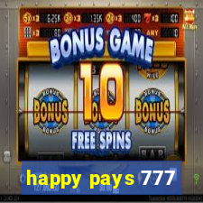 happy pays 777