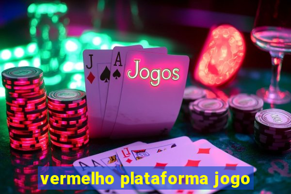 vermelho plataforma jogo