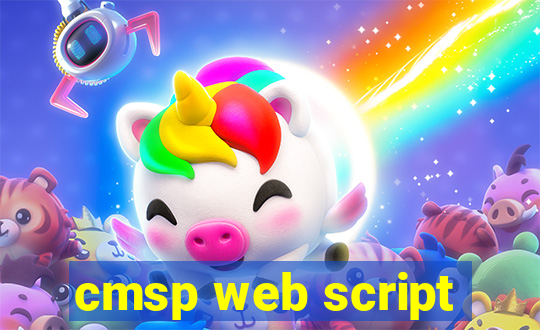 cmsp web script