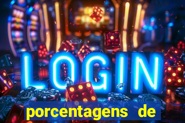 porcentagens de jogos pagantes