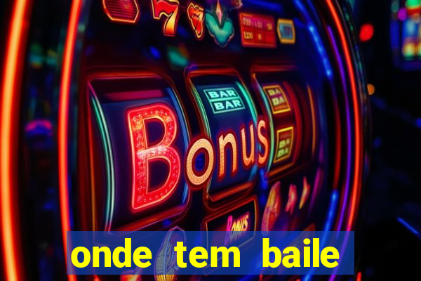 onde tem baile hoje em joinville