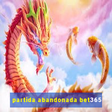 partida abandonada bet365