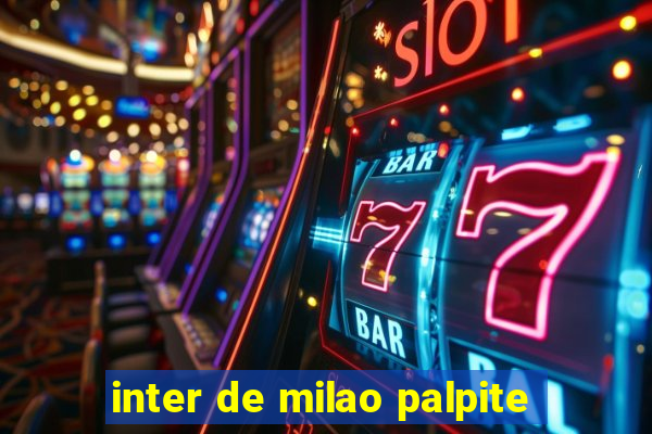 inter de milao palpite